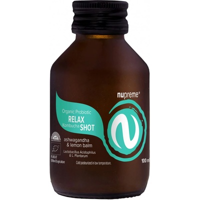 Nupreme Kombucha Vigo BIO Relax SHOT 100 ml – Zboží Dáma