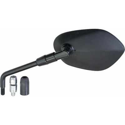 EMGO zrcátko SUZUKI SFV 650 GLADIUS 14-15, GSX-S 1000 16-18, SV 650 17-20 levé (56600-08J11) barva černá (vzor originál) (homologace)