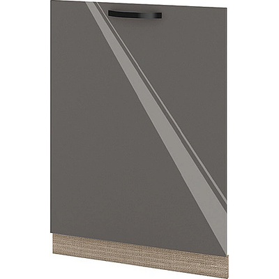 ИРИМ Врата за вградена съдомиялна Сити МФ-Антрацит гланц-05-39 60 см