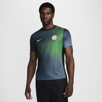 Nike Футболна фланелка Nike Nigeria Academy Pro Home Pre Match 2024 Shirt Adults - Grey