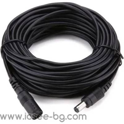 iCSee Удължаващ кабел за захранване 5м 12v/dc es-dcc05 (es-dcc05)