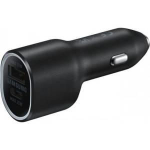 Samsung Зарядно за кола Samsung Car Charger Duo 40W, EP-L4020NBEGEU
