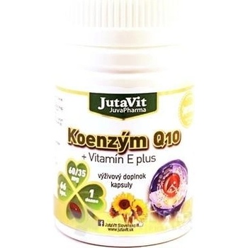 JutaVit Koenzým Q10 + Vitamín E plus 66 kapsúl