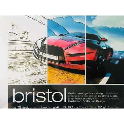 Fabriano Grafický blok BRISTOL A3