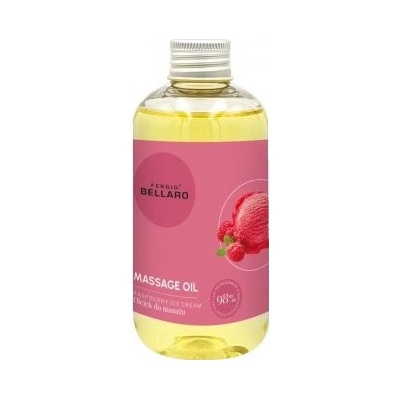 Fergio BELLARO masážny olej malinová zmrzlina - 200 ml