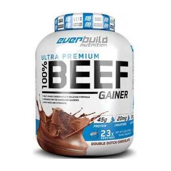 Everbuild Nutrition Хидролизиран телешки протеин изолат 100% Beef Gainer - Френска Ванилия с Карамел, 1115