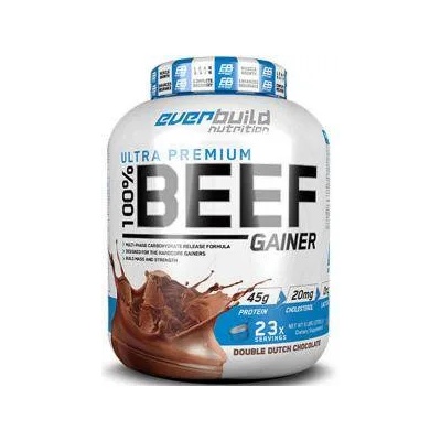 Everbuild Nutrition Хидролизиран телешки протеин изолат 100% Beef Gainer - Френска Ванилия с Карамел, 1115