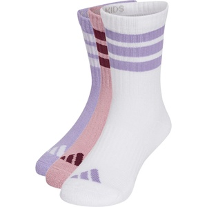 adidas Детски спортни чорапи adidas Kid's 3-Stripes Concept Crew 3-Pack Sports socks - Magic Lilac / White / Magic Mauve - размер 28-30 (EU) (207-1484-0814)