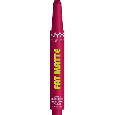 Nyx professional makeup Fat Matte Smooth Click Lipstick Hibiscus hug 8 ml