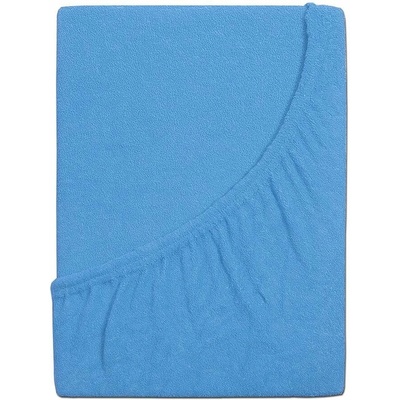 B.E.S. Petrovice Prostěradlo Froté Perfect nebesky modré 200x220