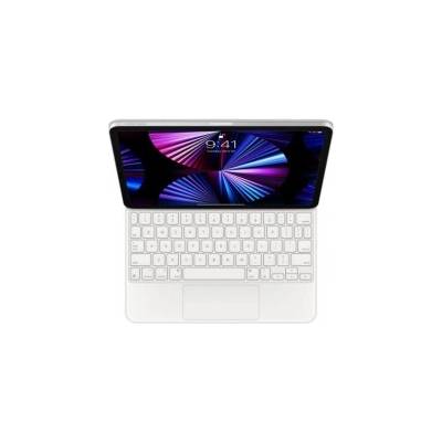 Клавиатура Apple Magic Keyboard for iPad Pro 11-inch (3rd gen. ) and iPad Air (5th gen. ) - Bulgarian - White (MJQJ3BG/A)