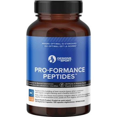 Designs for Health Pro-Formance Peptides - Мускулна сила и издръжливост при натоварване, 120 капсули (00798 (PPS120) DFH)