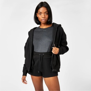 USA Pro Дамски суичър USA Pro Oversized Hoodie Womens - Black