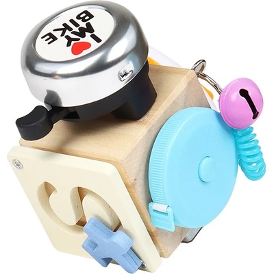 Acool Toy Дървена играчка Acool Toy - Кубче с активности (ACT210)