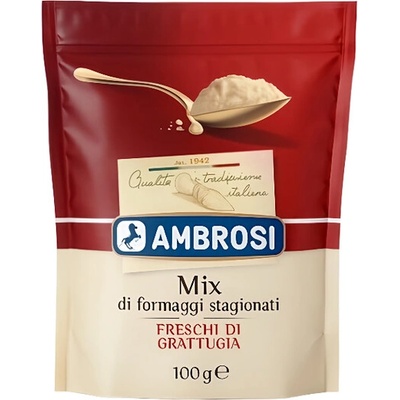Ambrosi Sýry tvrdé strouhané mix 100 g