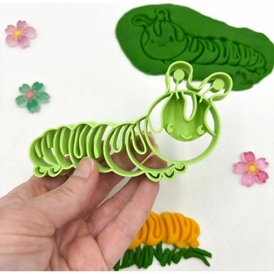 Mámy v rejži Eco Vykrajovátko Housenka – Zboží Mobilmania