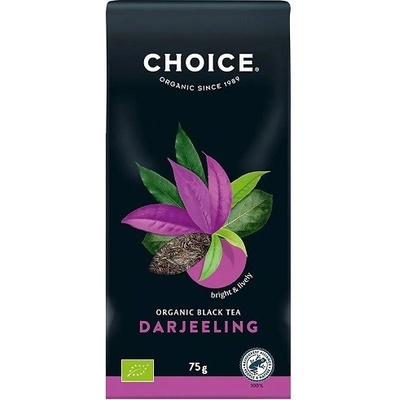 Choice Čierny čaj Darjeeling sypaný BIO 75 g