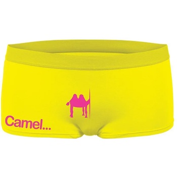 Image 1 of Funny underwear Дамски боксерки Camel, жълти