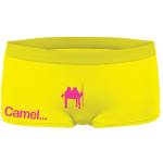 Funny underwear Дамски боксерки Camel, жълти