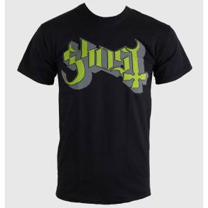 ROCK OFF мъжка тениска Ghost - Лого на Keyline - Зелено сиво - ROCK OFF - GHOTEE02