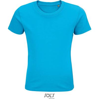 SOL's Collection Tričko Pioneer Kids, bio bavlna, dětské, krátký rukáv COT25357802285-aqua 6 roků Aqua