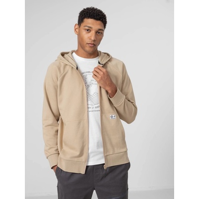 4F-MENS Sweatshirt BLM011-82S-light brown hnědá