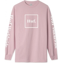 Huf Domestic LS Tee Coral Pink