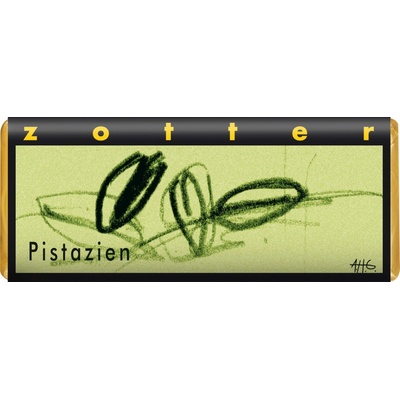 Zotter mléčná Pistácie, 70 g