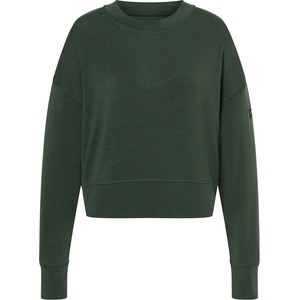 super. natural Дамски вълнен пуловер Super. natural Women's Krissini Sweater Longsleeve - Deep Forest - размер XL (105-4023-0115)