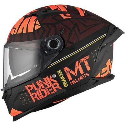 MT Helmets Каска MT Braker SV Punk rider B5 Matt