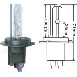  Ксенонова крушка Н7c 6000k 35w - скъсена