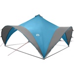 vidaXL Парти шатър Синьо 500 x 500 x 352 cm Полиестер и стомана (42028608) Палатка