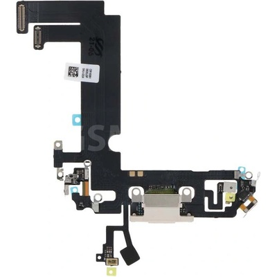 Flex kábel nabíjania Iphone 12 Mini - nabíjací konektor, mikrofón Farba: Biela