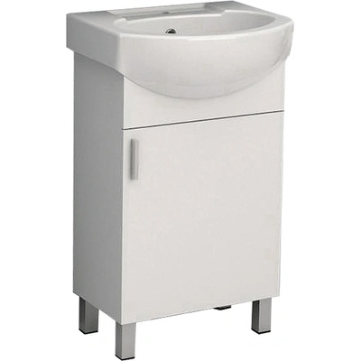 Inter ceramic МЕБЕЛ ЗА БАНЯ С УМИВАЛНИК И ПЛАВНО ЗАТВАРЯНЕ icp5285 50х42х80 НЕСГЛОБЕН (icp5285)