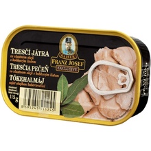 Franz Josef Kaiser Tresčia pečeň vo vlastnom oleji s bobkovým listom 115g