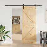 vidaXL Преплъзваща се врата NARVIK 80 x 210 см (213, 5 см) (3445248)