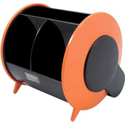 O-Life Органайзер за бюро S-898, празен, черно-оранжев (1060180084)