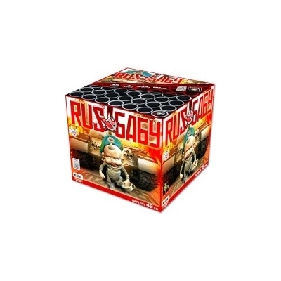 Kompaktní ohňostroj Rusbaby 49 ran 30 mm