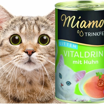 Miamor VitalDrink Kitten s kuracím mäsom 135 ml
