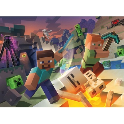 Ravensburger 133338 Minecraft Monstra z Minecraftu 100XXL dílků