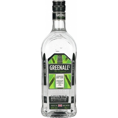 Greenall's London Dry 40% 0,7 l (čistá fľaša)