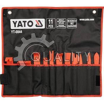 Yato YT-0844 Kit De Démontage De Façade 11 Pièces - Outils Nylon Pour Autoradio Et Tableau De Bord