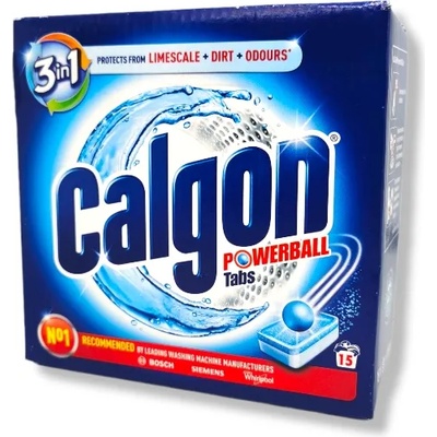 Calgon таблетки против котлен камък, Powerball tabs, 15 броя