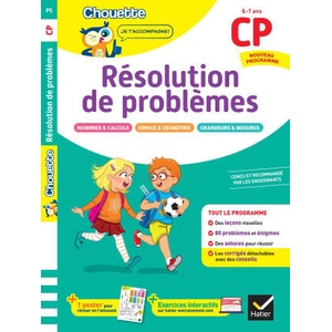 Résolution de problèmes CP - Cahier de soutien nouveau programme (2025)