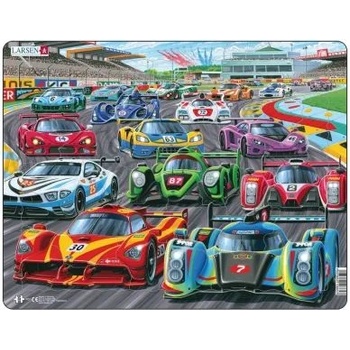 Image 1 of Larsen - Детски пъзел - Коли (PG1)