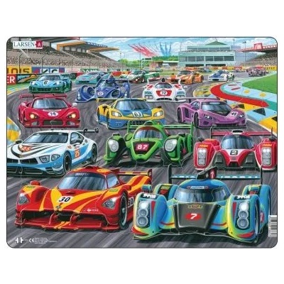 Larsen - Детски пъзел - Коли (PG1)