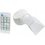 Lightex IR Сензор за движение бял 180 с дистанционно управление max. 12m. IP65 - Lightex (650AZ0001200)
