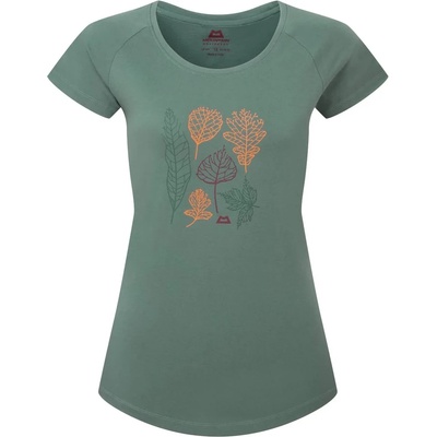 Mountain Equipment Дамска тениска Mountain Equipment Women's Leaf Tee T-shirt - Sage - размер 38 (EU) (916-5949-0313)