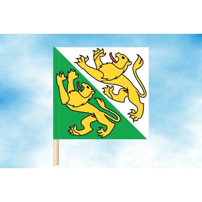 LIBEA, s.r.o. Thurgau vlajka Rozměr: 30×45 cm, Uchycení: Návlek na žerď
