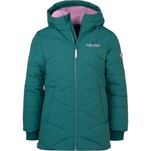 Trollkids Детско палто Trollkids Girl's Bergen Coat - Midnight Petrol / Light Violet - размер 110 (EU) (703-3287-0514)
